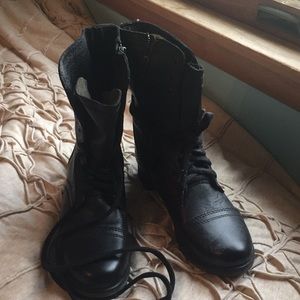 Steve Madden Combat Boots